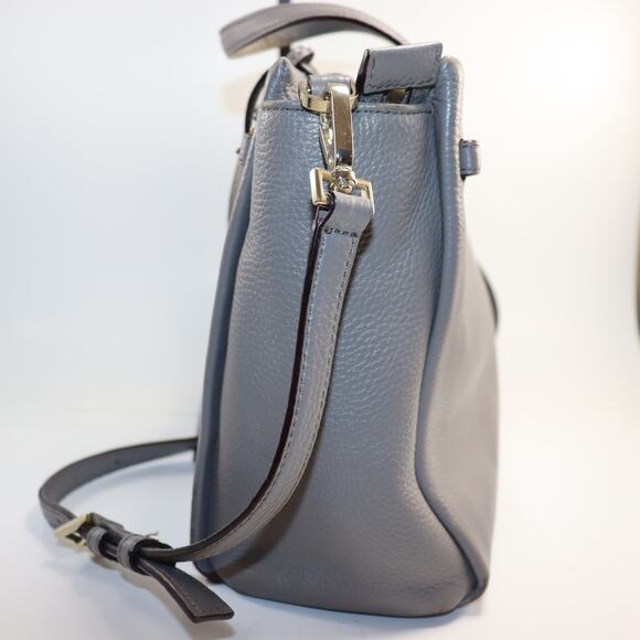 Kate Spade Holden Street Lanie Gray top handle/shoulder bag pebbled leather - Picture 3 of 9